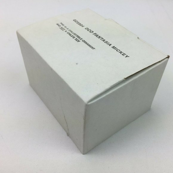 Vtg Groiler Fantasia Mickey Christmas Ornament Disney Sorcerer's Apprentice - Picture 7 of 12